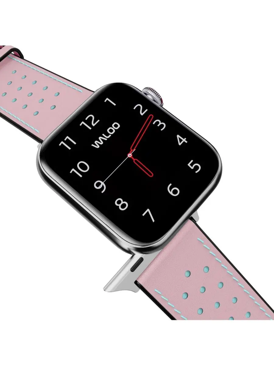 Ремешок для Apple Watch из кожи Waloo — изображение 5 из 5, розовый