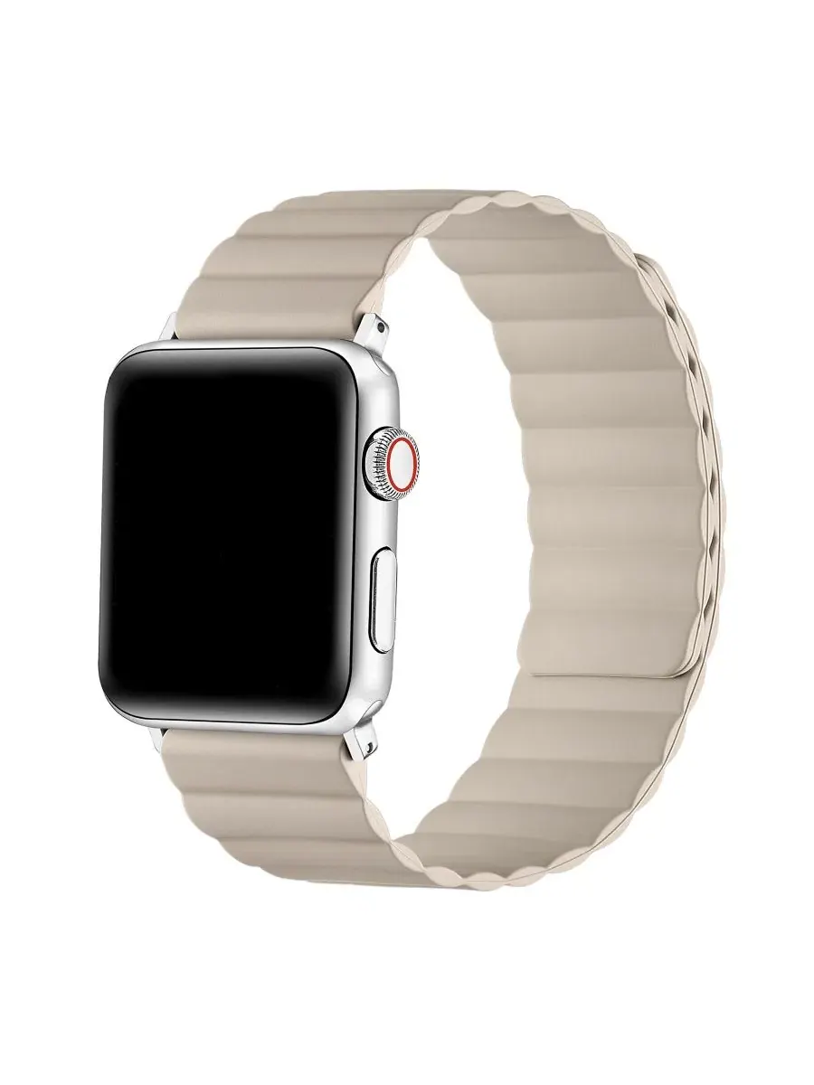 Ремешок для Apple Watch с магнитной застежкой Posh Tech — изображение 2 из 4, овсяное молоко