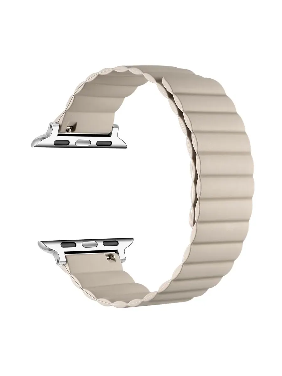 Ремешок для Apple Watch с магнитной застежкой Posh Tech — изображение 3 из 4, овсяное молоко