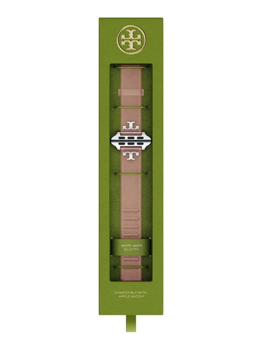 Ремешок для Apple Watch с застежкой-пряжкой Tory Burch — изображение 5 из 10, розовый