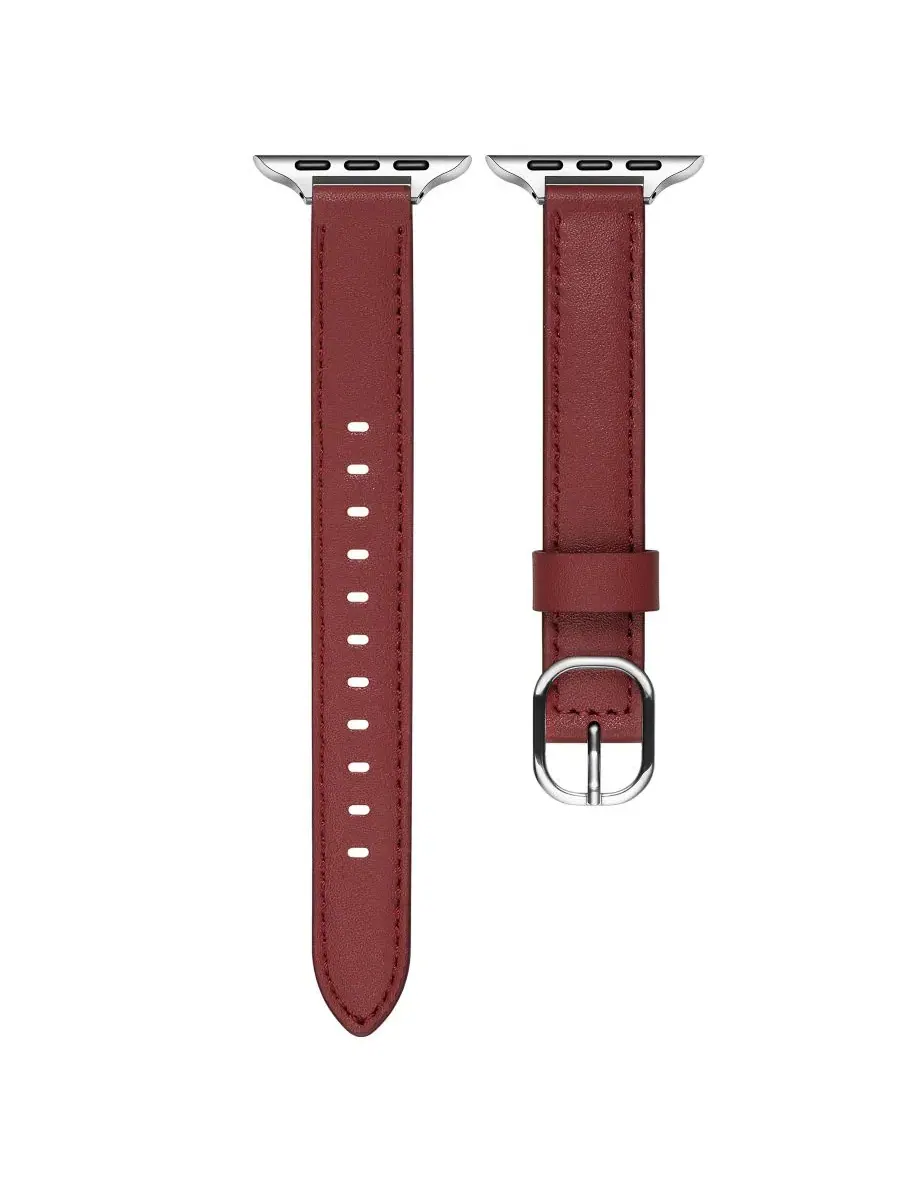 Ремешок Carmen из натуральной кожи для Apple Watch Posh Tech — изображение 4 из 4, красный