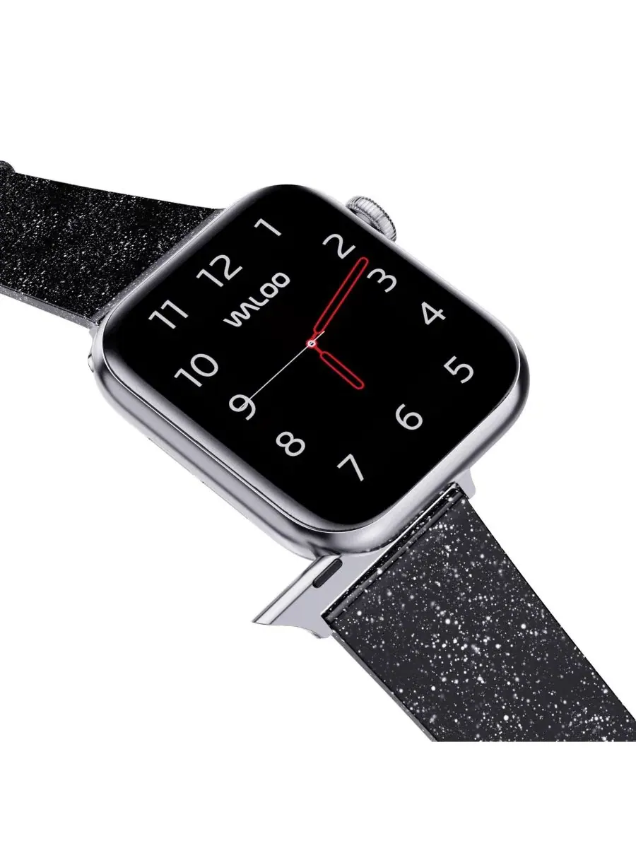 Ремешок для Apple Watch Waloo Brilliance — изображение 4 из 5, черный