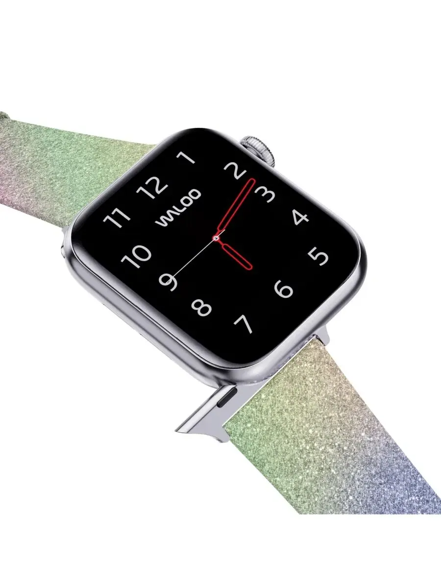 Ремешок для Apple Watch с блестками, бренд Waloo — изображение 3 из 5, мульти