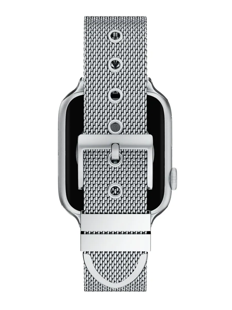 Ремешок для Apple Watch из нержавеющей стали, 22 мм Tory Burch — изображение 3 из 6, серебряный
