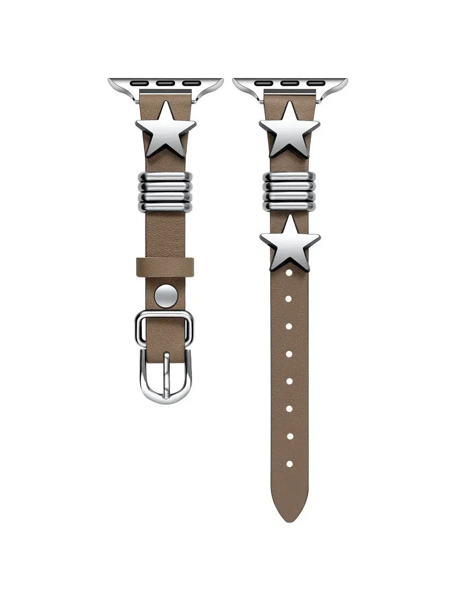 Ремешок для Apple Watch Austin Star Leather Posh Tech — изображение 4 из 4, овсяное молоко