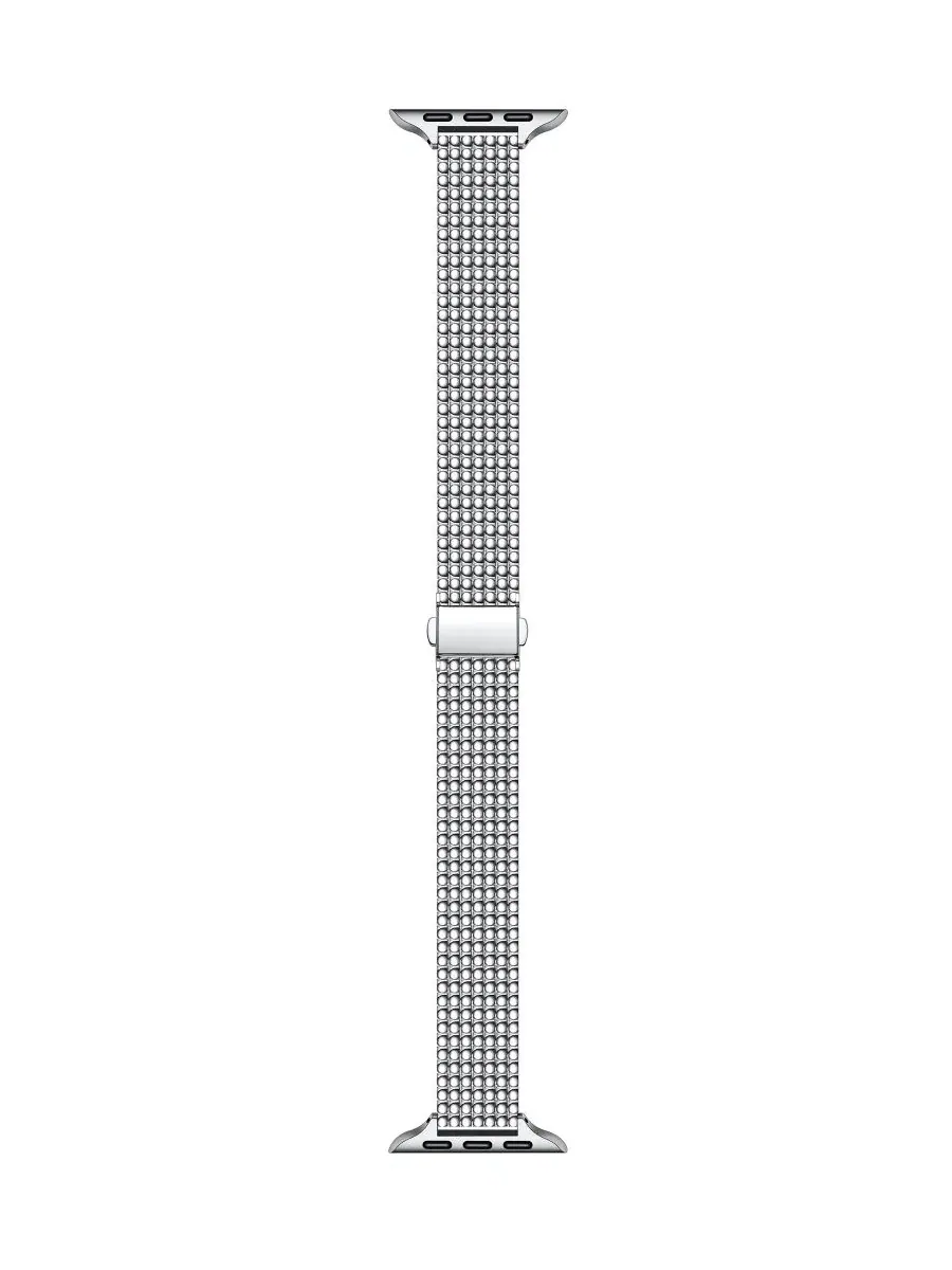 Браслет Brooklyn Stainless Steel Band для Apple Watch Posh Tech — изображение 3 из 4, серебряный