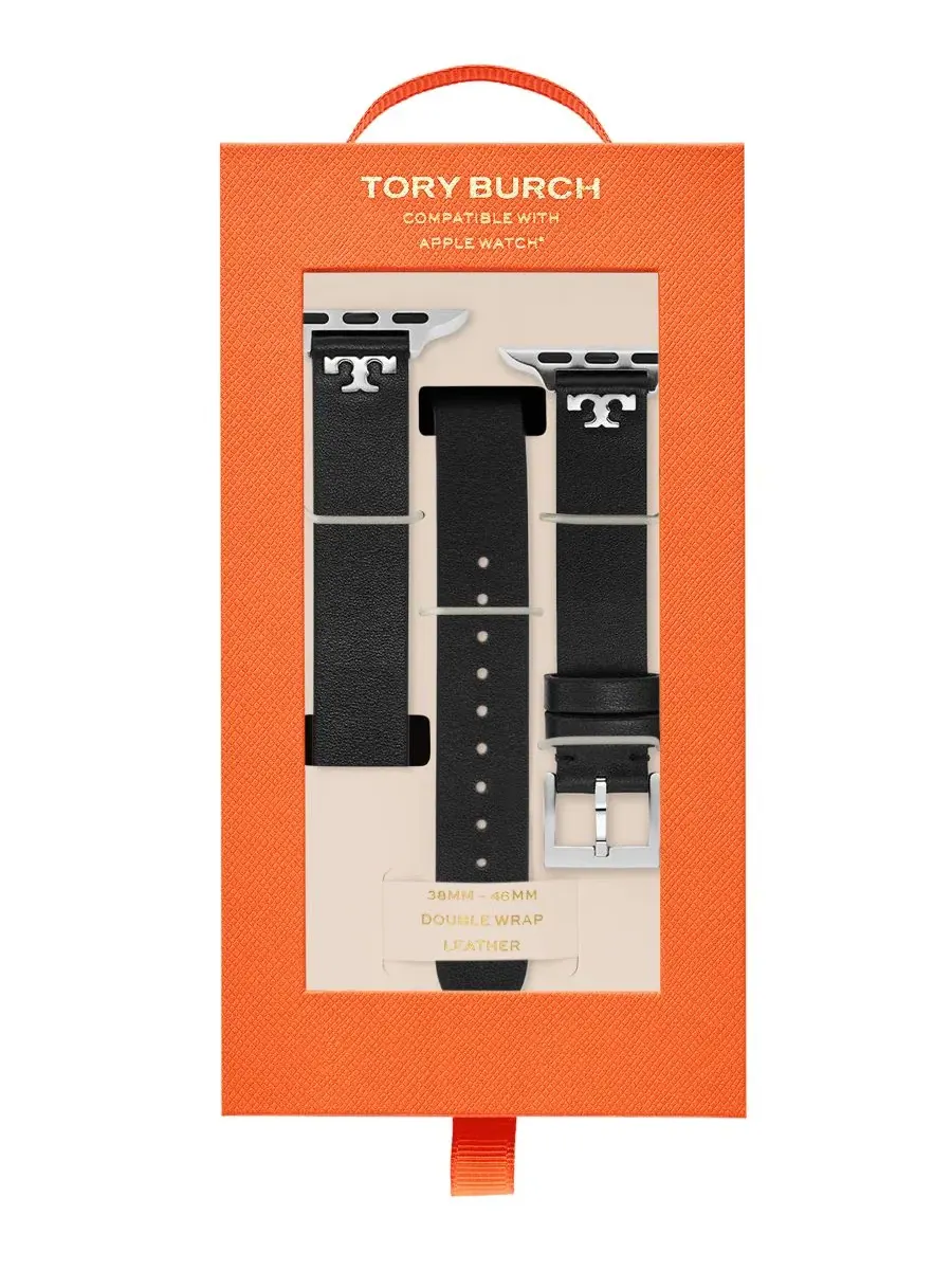 Ремешок для Apple Watch двойной оборотный The T Tory Burch — изображение 6 из 6, черный