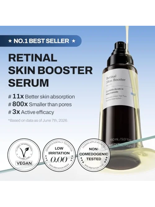 MEDITHERAPY Retinal Skin Booster — сыворотка для сияния кожи, 5.07 жидких унций — изображение 2 из 6