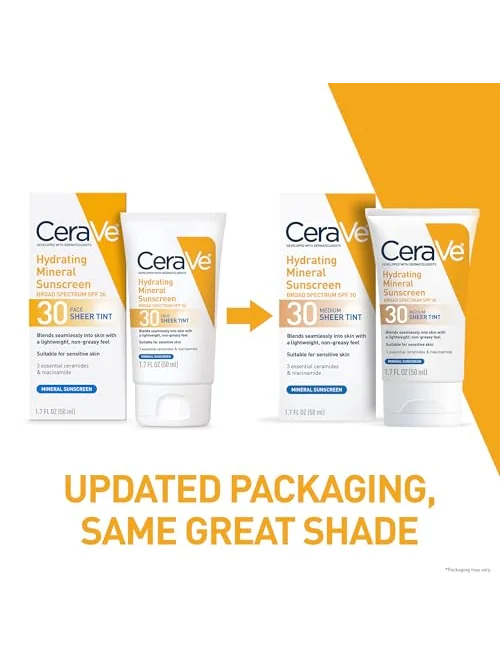 CeraVe Hydrating Mineral Sunscreen SPF 30 — крем — 2