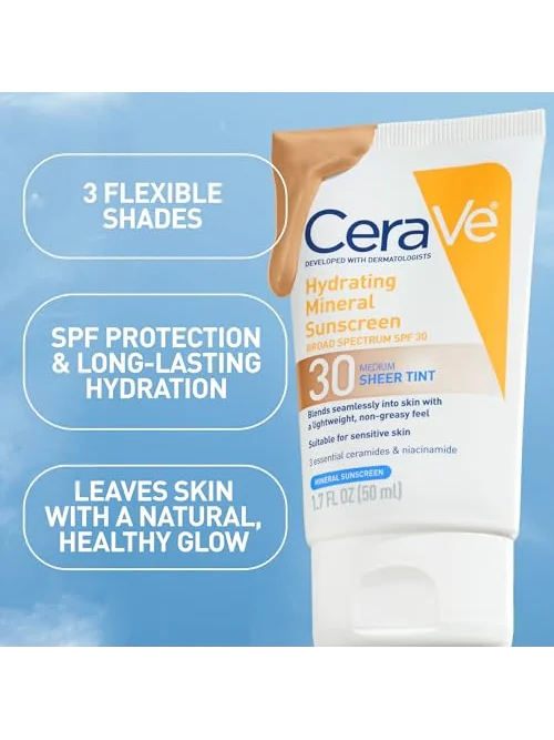 CeraVe Hydrating Mineral Sunscreen SPF 30 — крем — 6