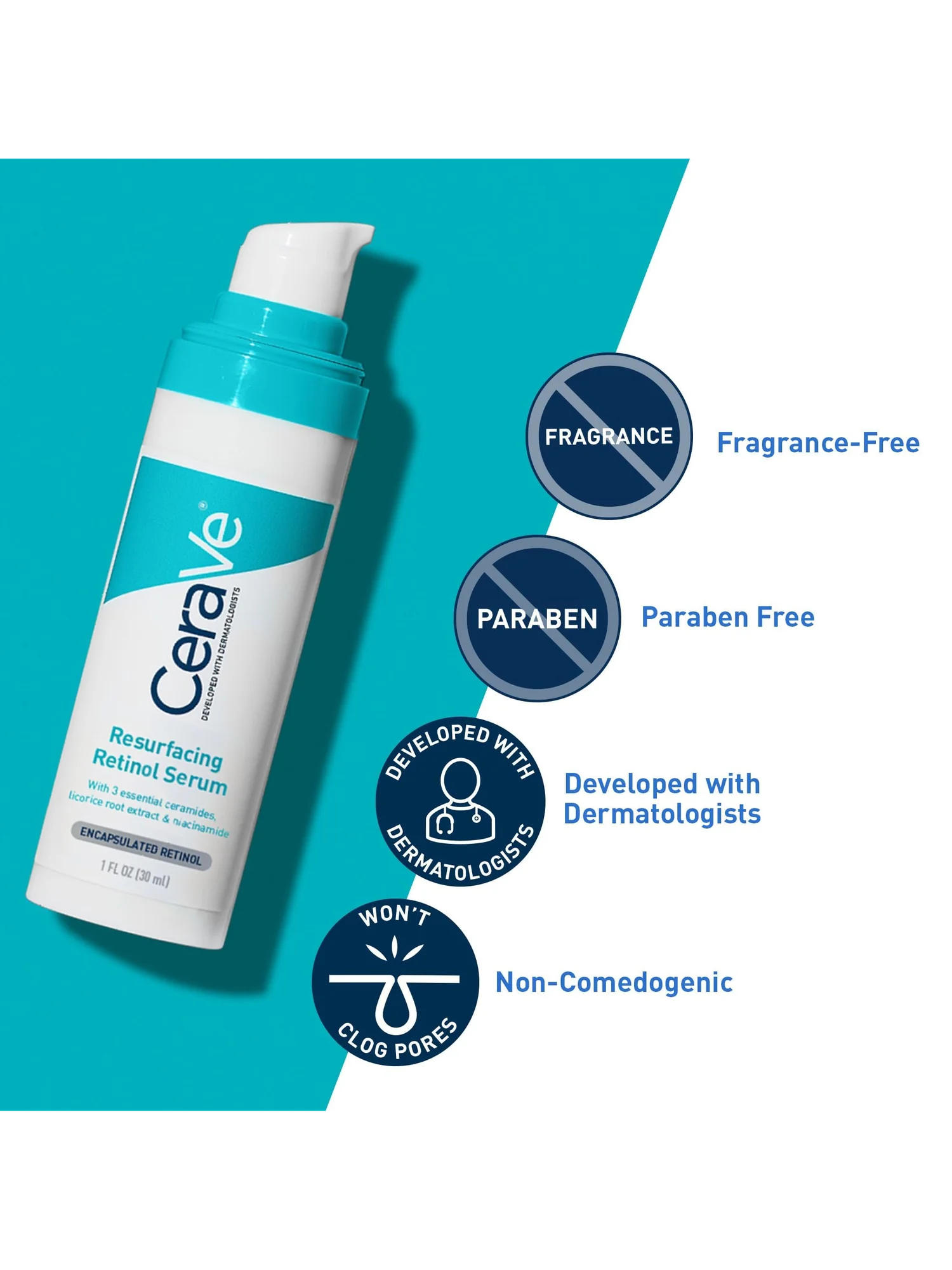 CeraVe сыворотка с ретинолом для лица 30 мл — изображение 5 из 8