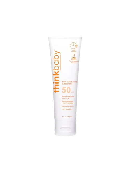 Thinkbaby солнцезащитный крем SPF 50+, 3 oz, для младенцев — 1
