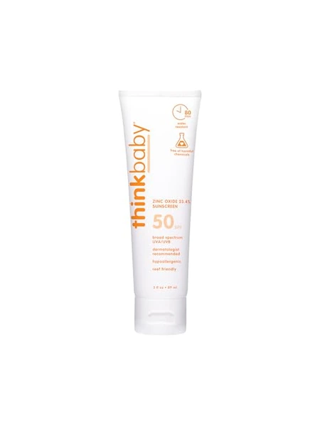 Thinkbaby солнцезащитный крем SPF 50+, 3 oz, для младенцев