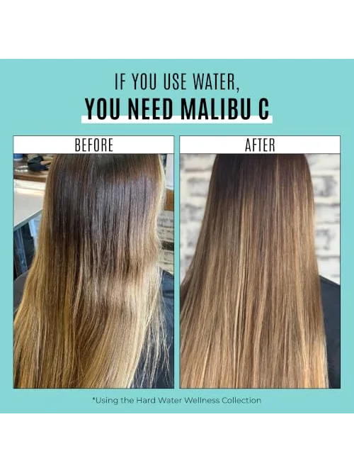 Malibu C Hard Water Wellness шампунь очищающий для жёсткой воды — 4