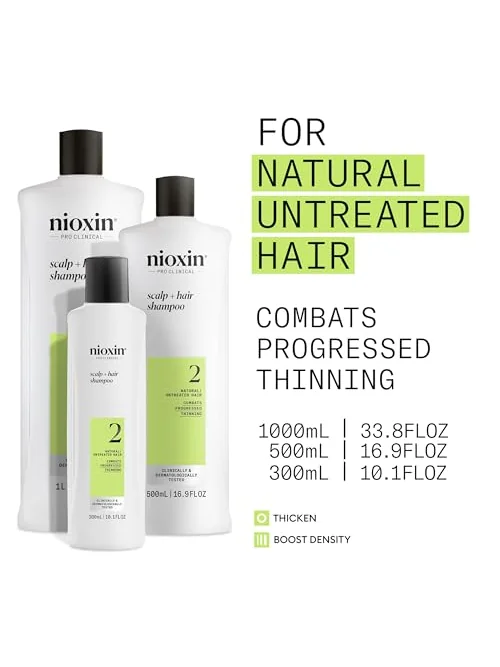 NIOXIN System 2 шампунь для укрепления волос — 3