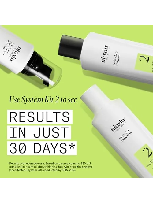 NIOXIN System 2 шампунь для укрепления волос — 4