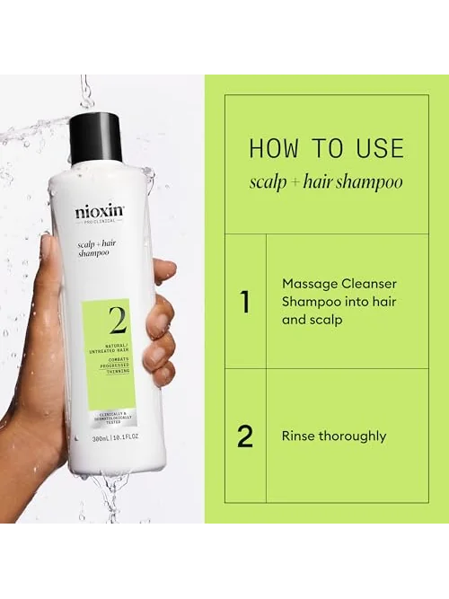 NIOXIN System 2 шампунь для укрепления волос — 6