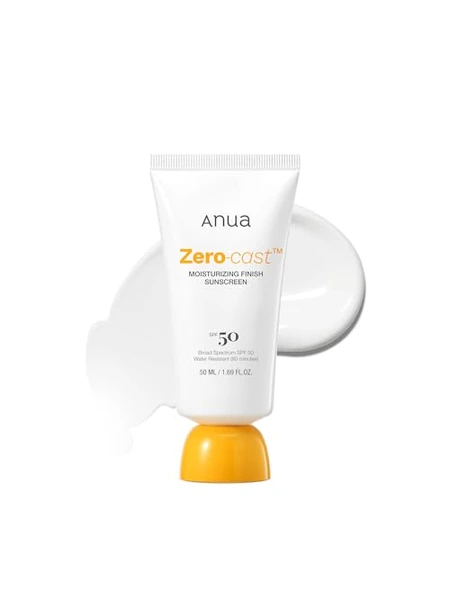 Anua Zero-Cast солнцезащитный крем SPF 50