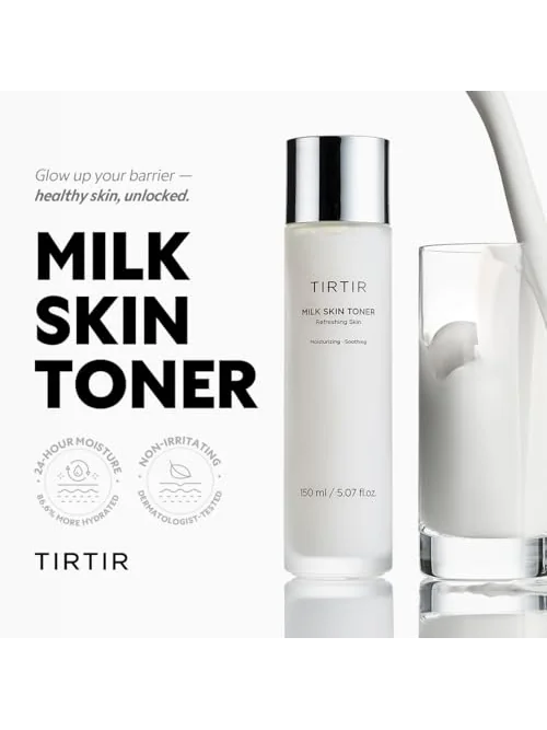 TIRTIR Milk Skin Rice Toner тонер для лица увлажняющий — 3