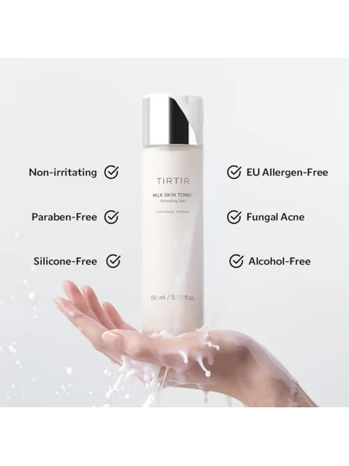 TIRTIR Milk Skin Rice Toner тонер для лица увлажняющий — 5