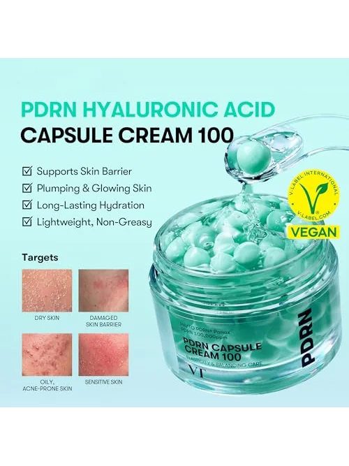 VT Cosmetics PDRN Capsule Cream 100 увлажняющий крем 50 мл — 2