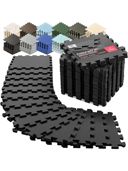 bemaxx Набор спортивных матов интерлокинг EVA 18 шт (12.6x12.6x0.4")