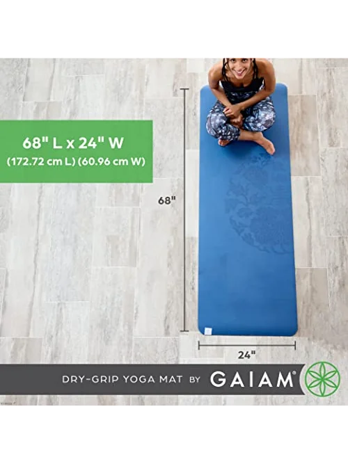 Коврик для йоги Gaiam мраморный 5 мм толщина — 6