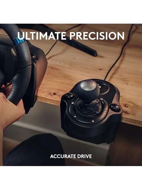Logitech G Driving Force — рычаг переключения передач — 3