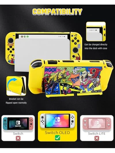 GLDRAM чехол для Nintendo Switch OLED с аксессуарами — 4