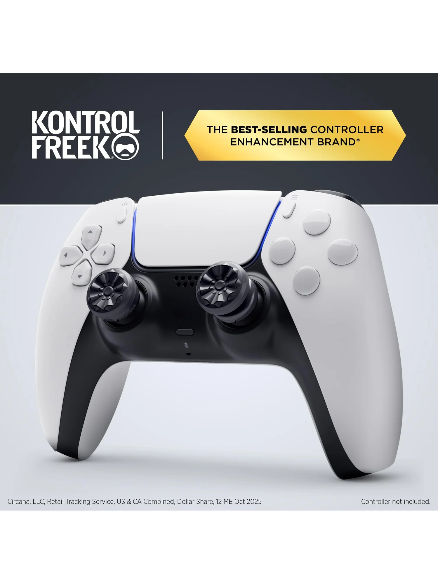 KontrolFreek FPS Galaxy Black — насадки для стиков PS4/PS5 — 2