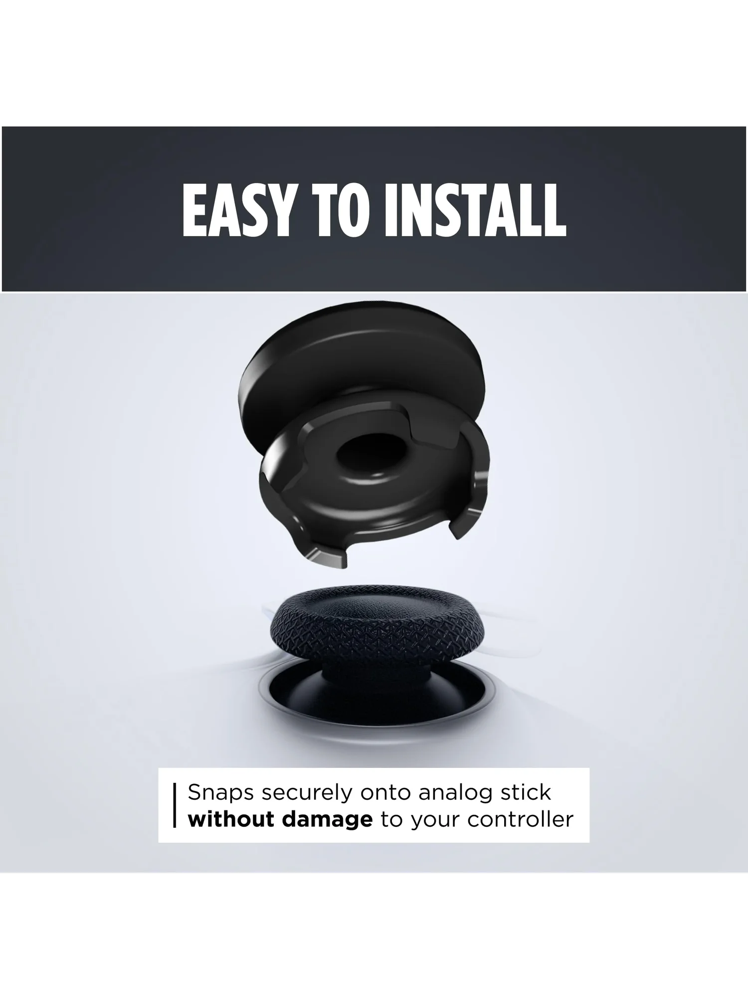 KontrolFreek FPS Galaxy Black — насадки для стиков PS4/PS5 — 7