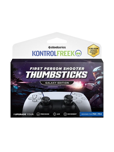KontrolFreek FPS Galaxy Black — насадки для стиков PS4/PS5