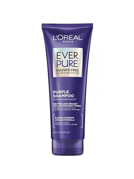 L'Oreal EverPure — фиолетовый шампунь для светлых волос