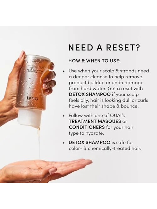 OUAI Detox Shampoo очищающий шампунь — 4