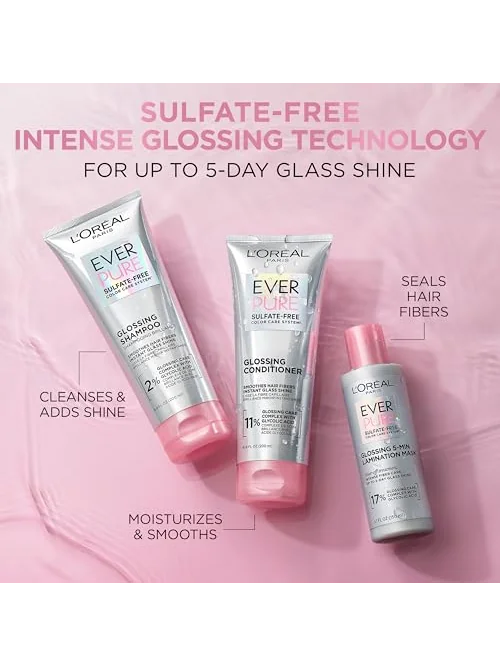 L'Oreal Paris EverPure Glossing шампунь и кондиционер набор — изображение 3 из 6