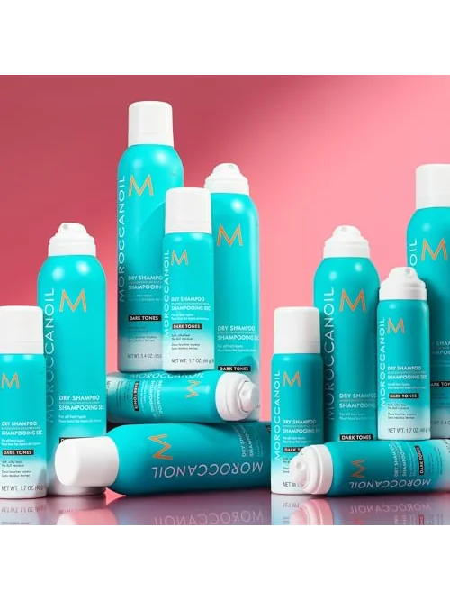 Moroccanoil сухой шампунь для тёмных волос, 205 мл — 6
