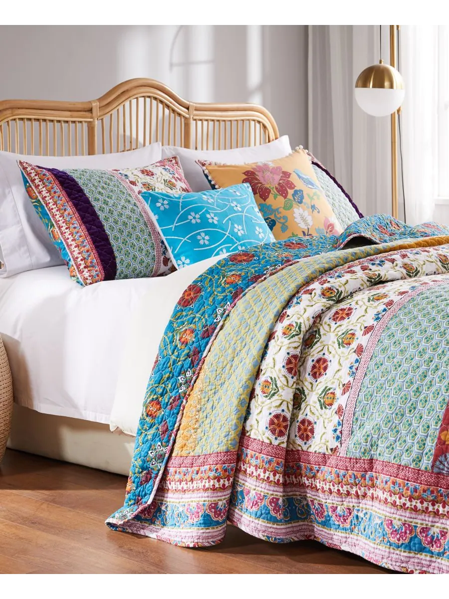 Комплект постельного белья Thalia из 2 предметов, размер Twin/Twin XL Greenland Home Fashions — мульти