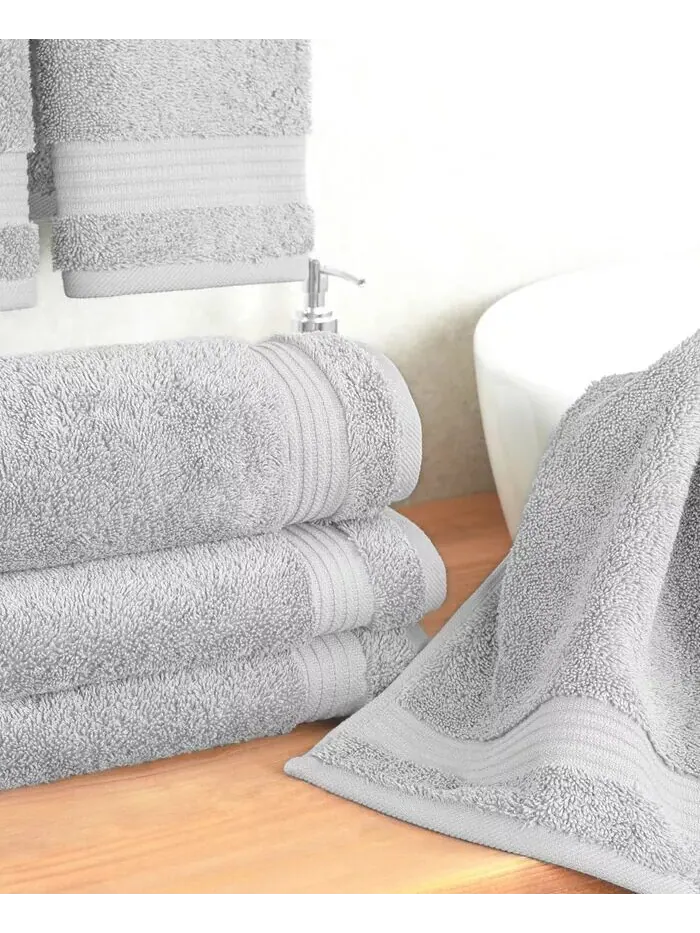 Набор полотенец для рук American Soft Linen Bekos Premium из 100% турецкого хлопка, 4 шт — изображение 2 из 3