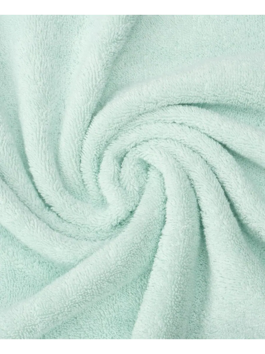 Набор банных полотенец Salem Premium из 6 предметов, 100% турецкий хлопок American Soft Linen — изображение 6 из 6, мята