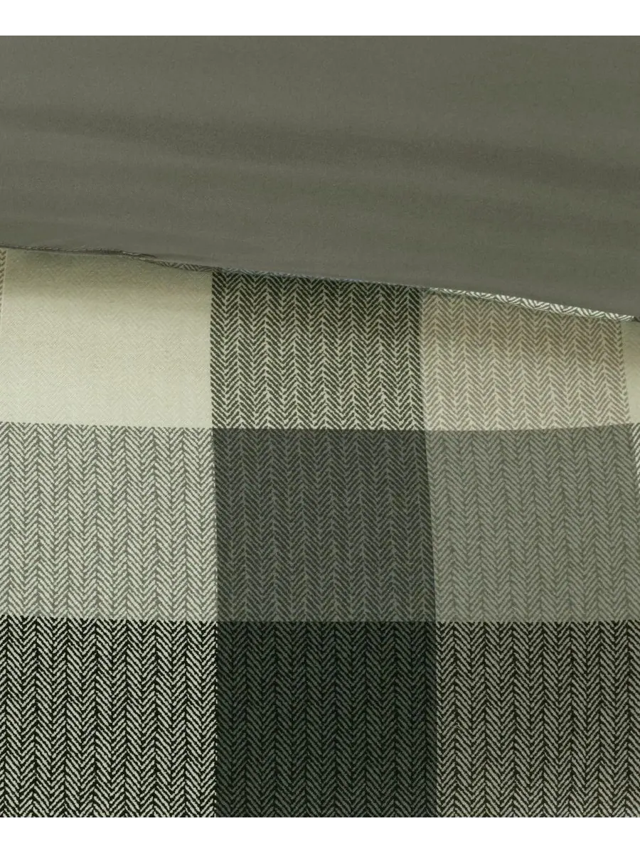 Комплект постельного белья Ridge Herringbone из 7 предметов, размер California King Madison Park — изображение 8 из 8, серый