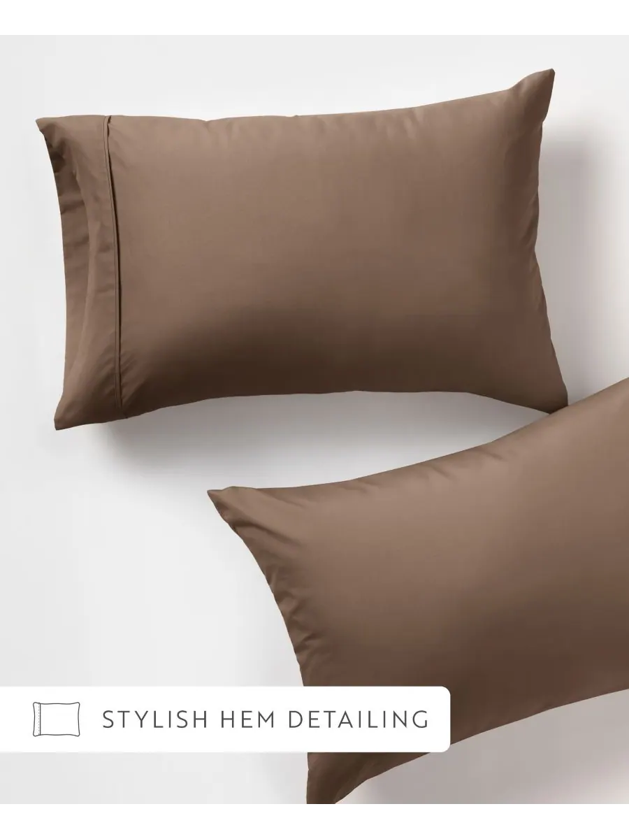 Комплект из 2 наволочек style simplified, размер king. ienjoy Home — изображение 6 из 17, тауп