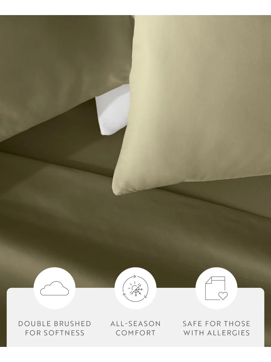 Комплект из 2 наволочек style simplified, размер king. ienjoy Home — изображение 5 из 17, шалфейный