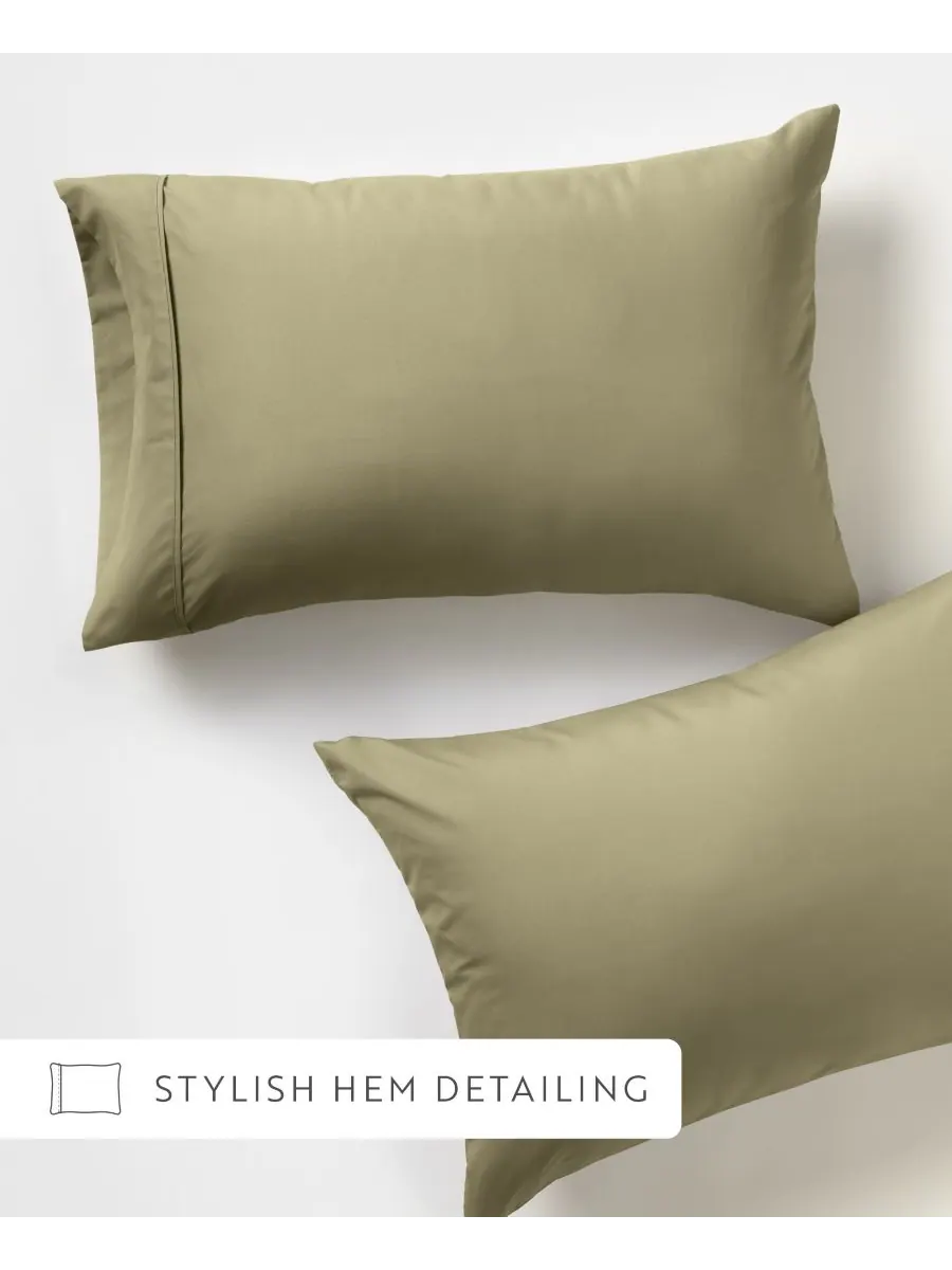 Комплект из 2 наволочек style simplified, размер king. ienjoy Home — изображение 6 из 17, шалфейный