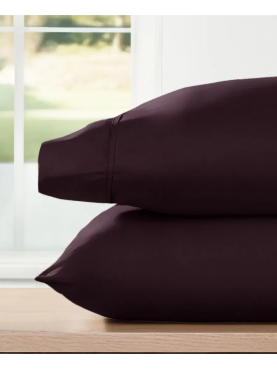 Комплект из 2 наволочек style simplified, размер king. ienjoy Home — изображение 1 из 17, фиолетовый