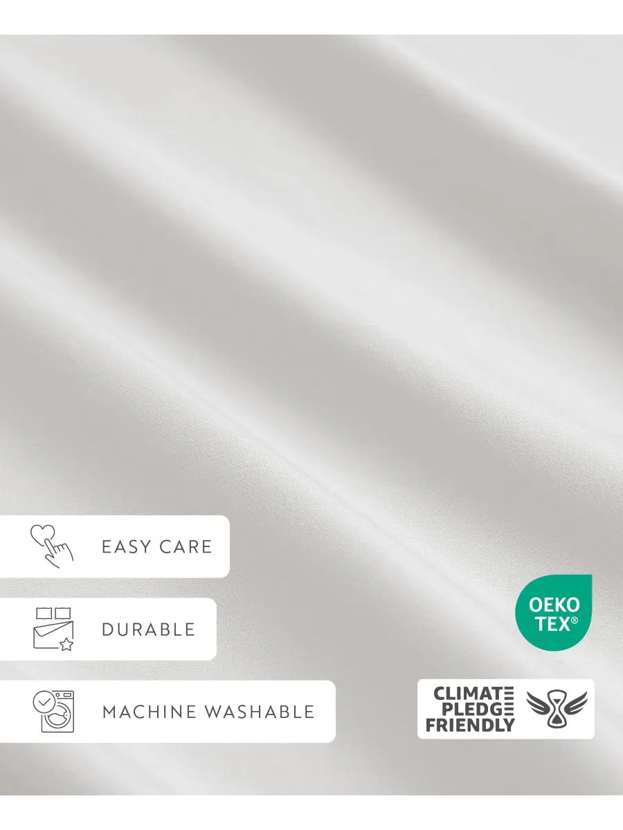 Комплект из 2 наволочек style simplified, размер king. ienjoy Home — изображение 9 из 17, белый