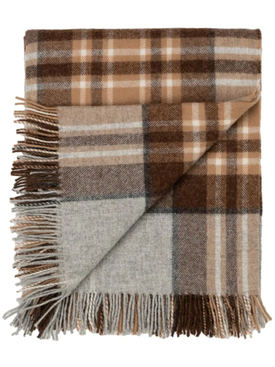 Плед Highland Tweeds из овечьей шерсти Shetland, 55 x 72 дюйма Prince of Scots