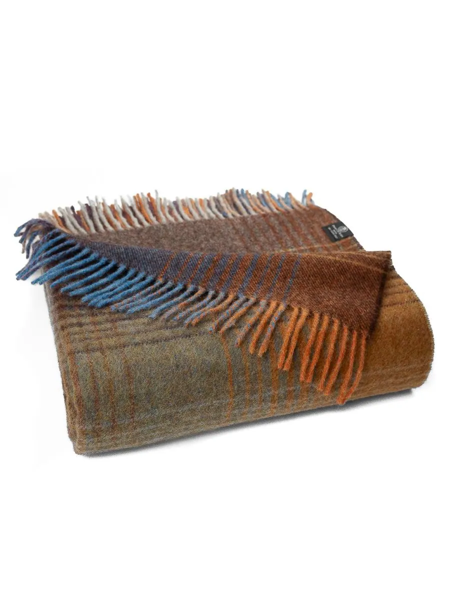 Плед Highland Tweeds из овечьей шерсти Shetland, 55 x 72 дюйма Prince of Scots