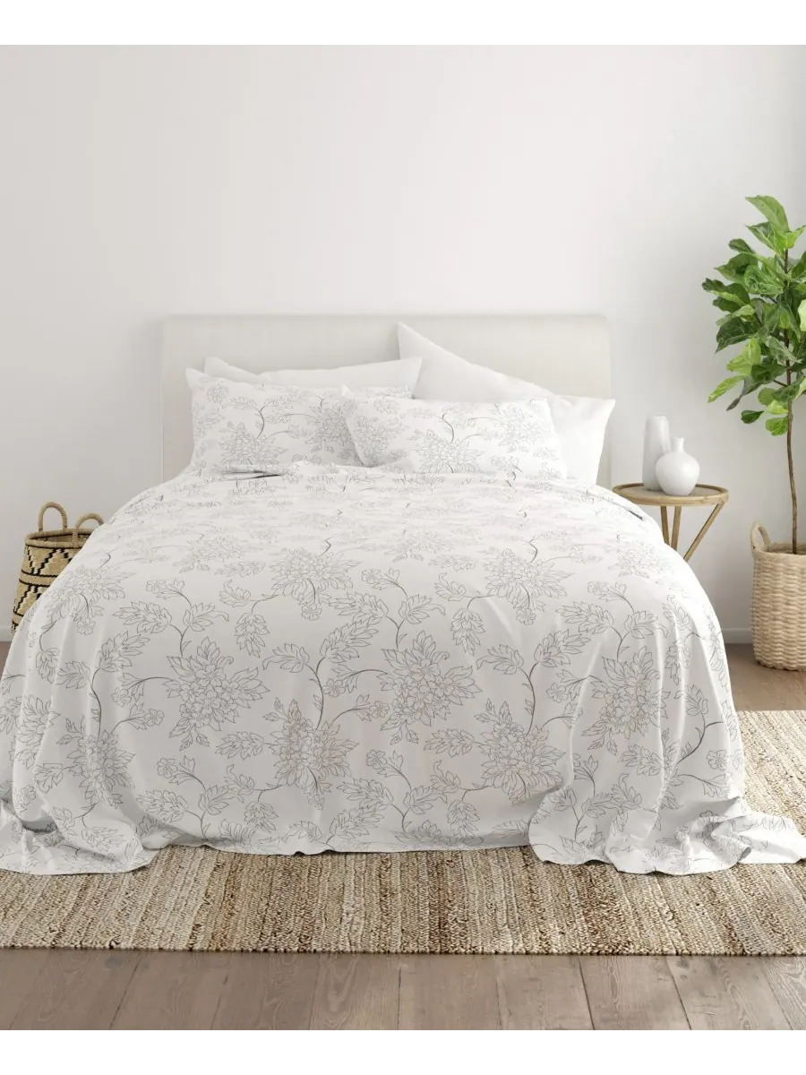 Комплект постельного белья Timeless Classics Premium Ultra Soft с узором, 3 предмета, размер Twin — изображение 2 из 10