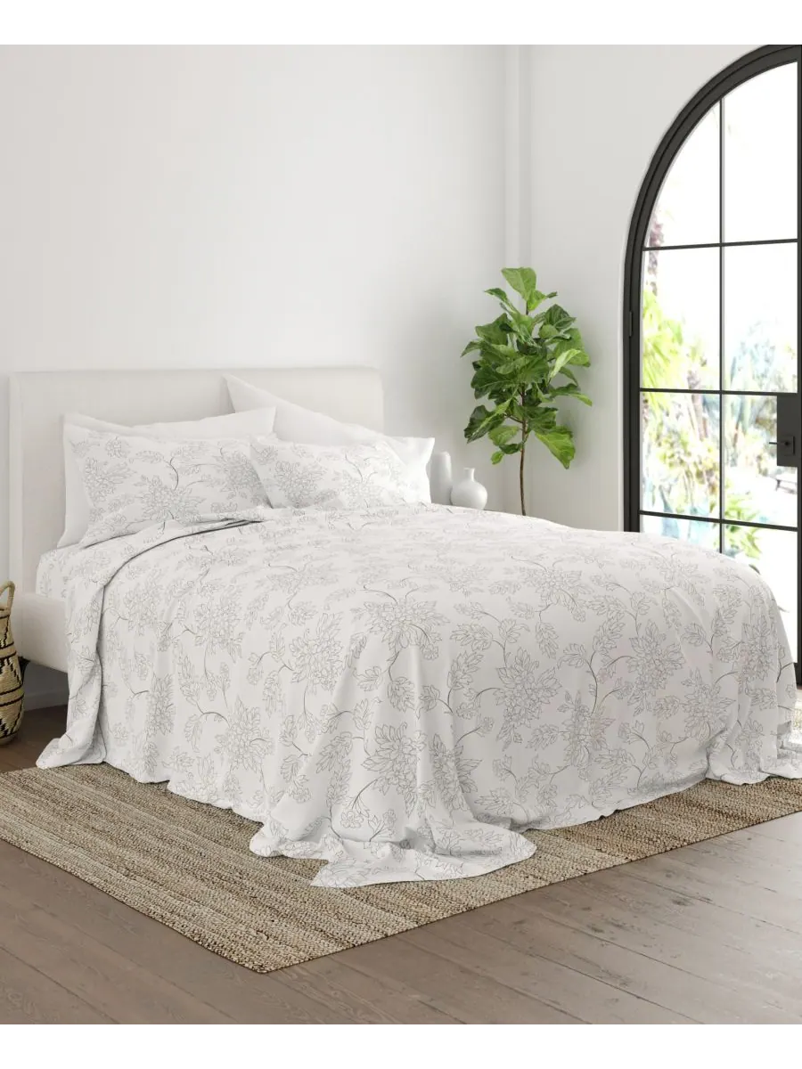 Комплект постельного белья Timeless Classics Premium Ultra Soft с узором, 3 предмета, размер Twin — изображение 3 из 10