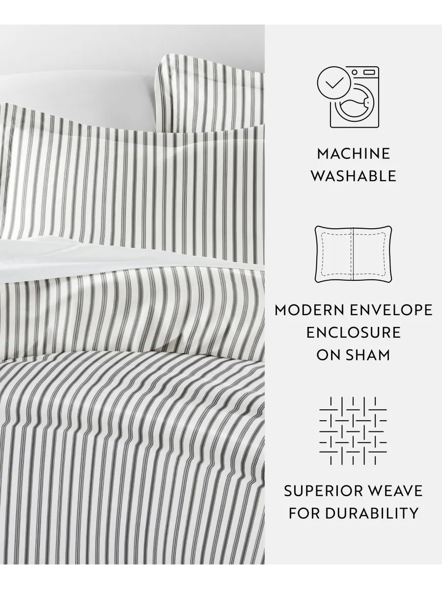 Комплект постельного белья Lucid Dreams с узором, размер Twin/Twin XL Ienjoy Home, цвет vertical — изображение 3 из 9